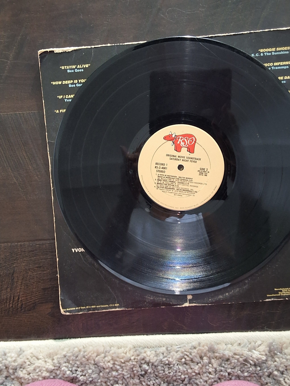 SO Black Vinyl Record - Classic Soundtrack LP